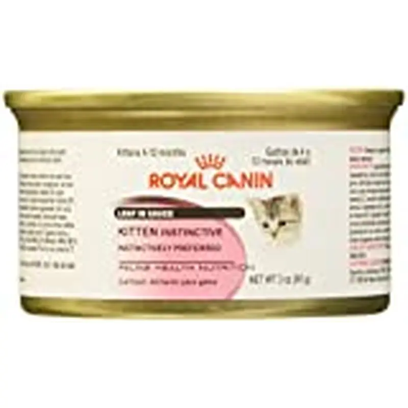 Royal Canin Feline Health Nutrition Kitten Instinctive Loaf in Sauce Wet Cat Food, 3 oz