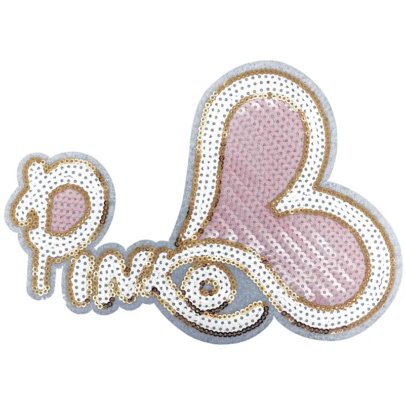 Large Sequin - Pink - Patch