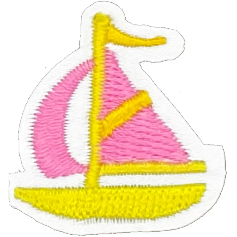 Little Pink Sailboat - Patch