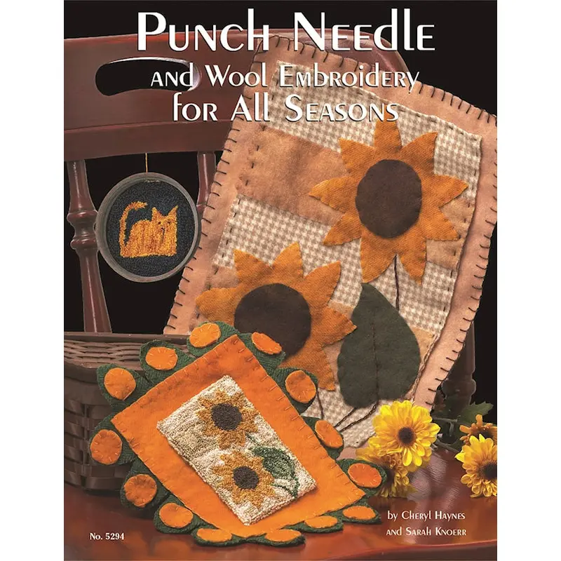 Punch Needle and Wool Embroidery for All Seasons