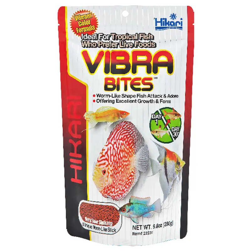 Hikari Tropical Vibra Bites Fish Food 9.8oz