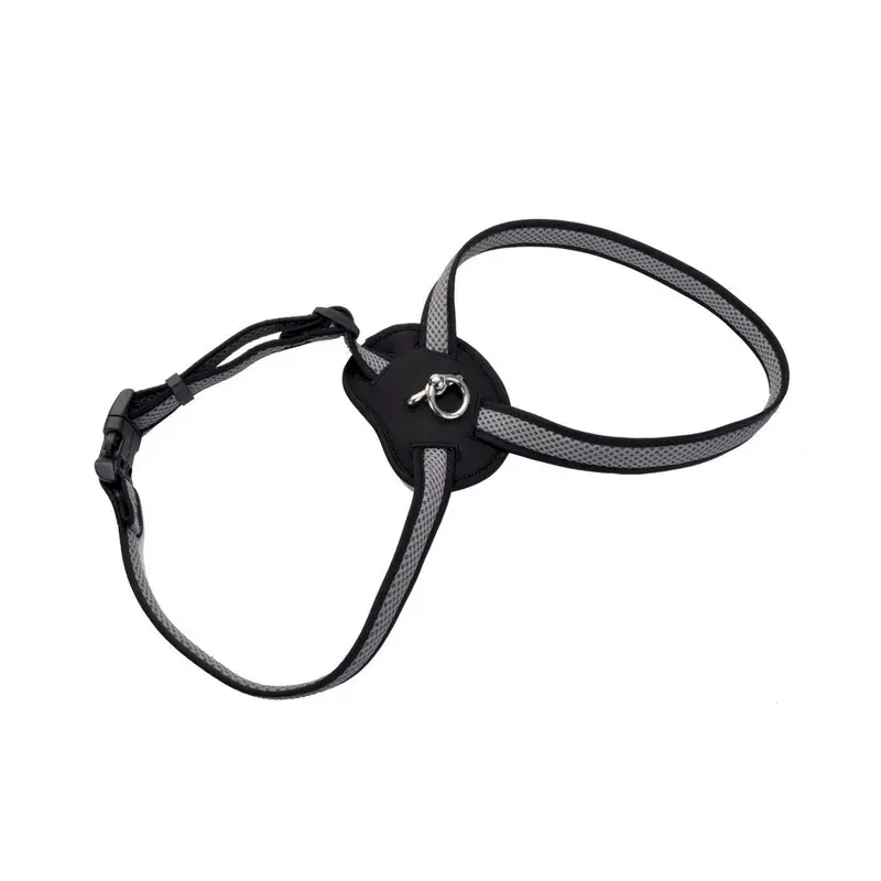 Size Right Gray Mesh Dog Harness Medium