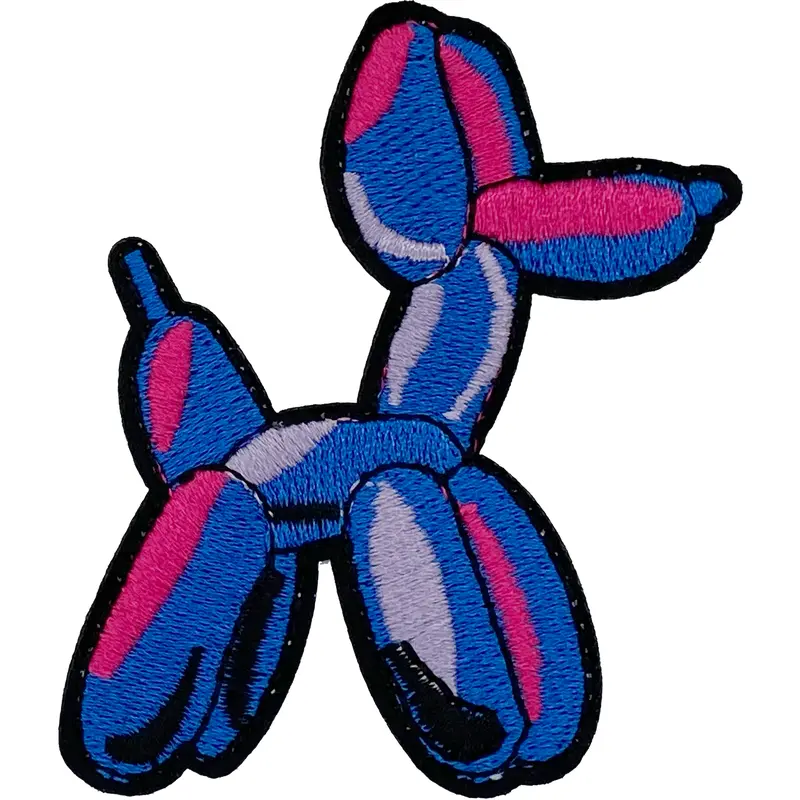 Blue Balloon Dog Patch