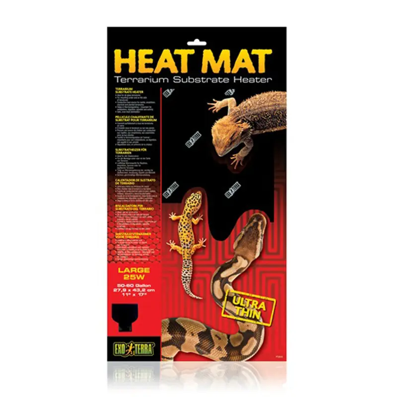 Exo Terra Heat Mat Terrarium Substrate Heater  25-Watt