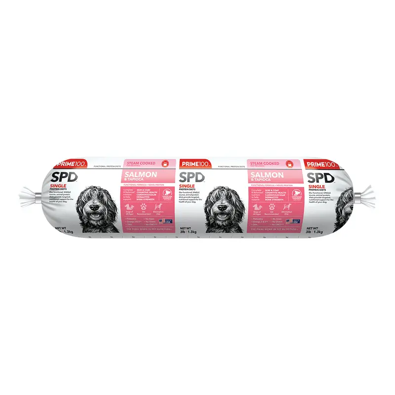 Prime100 SPD Fresh Roll Salmon & Tapioca 3lb