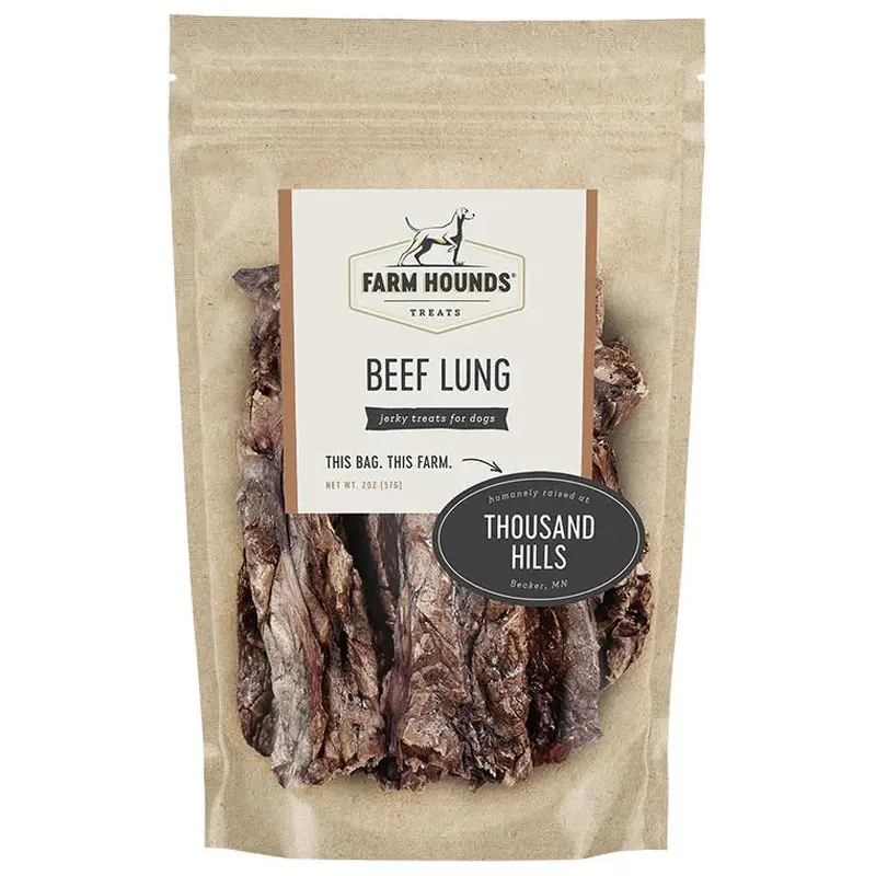 Farm Hounds Beef Lung (2oz)