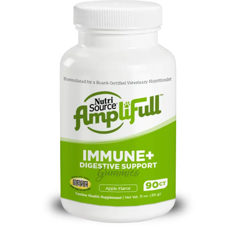 Nutri Source AmpliFull Immunity + Digestive Support Gummy Supplement 11 oz