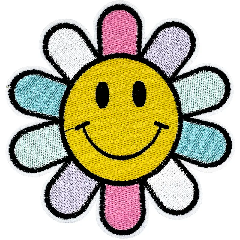 Extra Large Flower Face - Patch