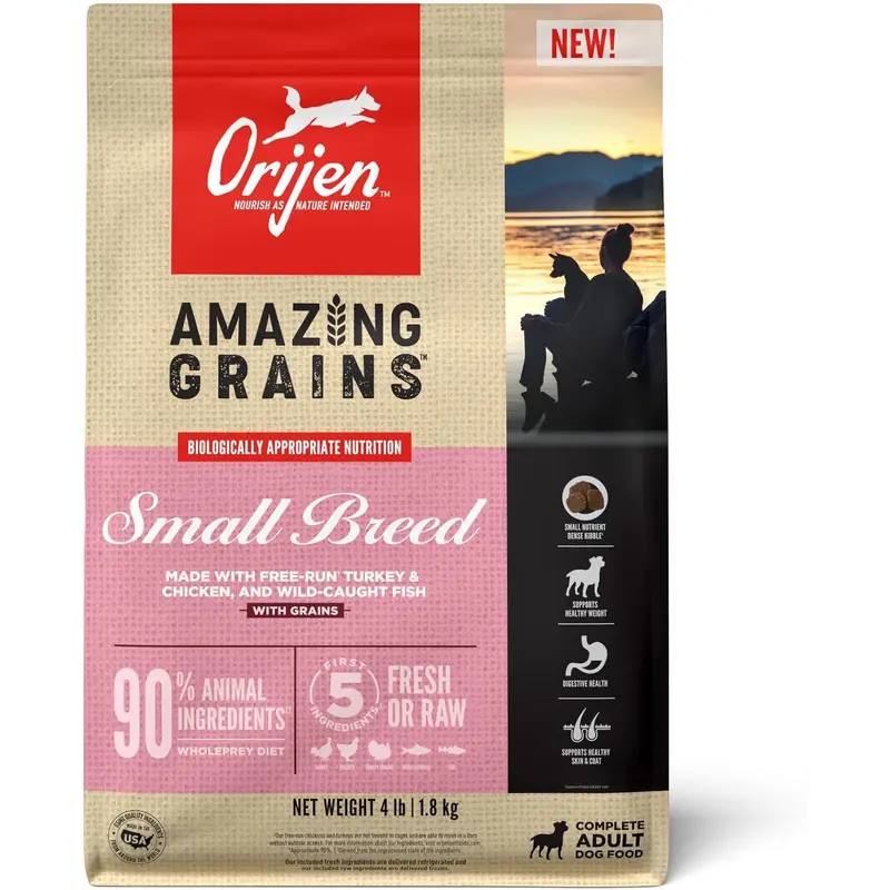 Orijen Amazing Grains Small Breed Dry Dog Food