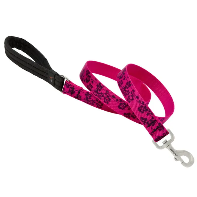 Lupine Pet Dog 4 Ft Long 1 In Leash Original Designs Plum Blossom