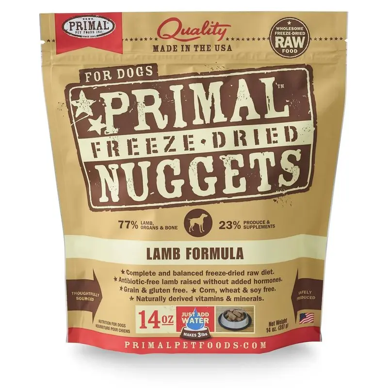 Primal Freeze-Dried Lamb Formula