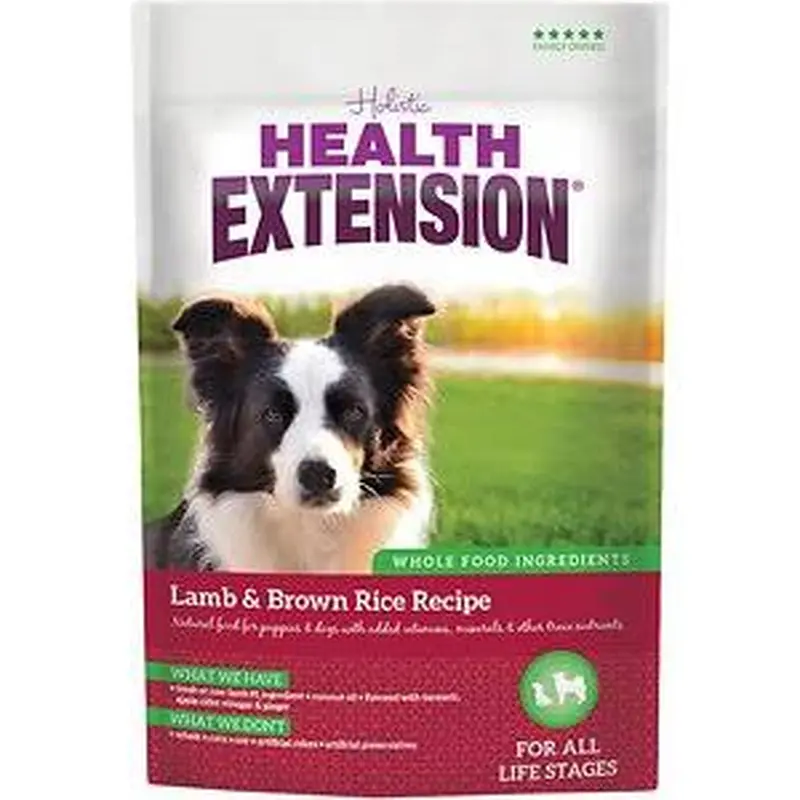 Health Extension Lamb & Brown Rice Recipe Dry Dog Food  1lb