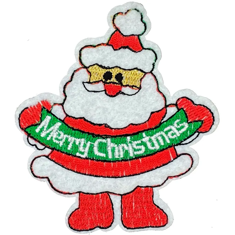 Merry Christmas Santa - Patch