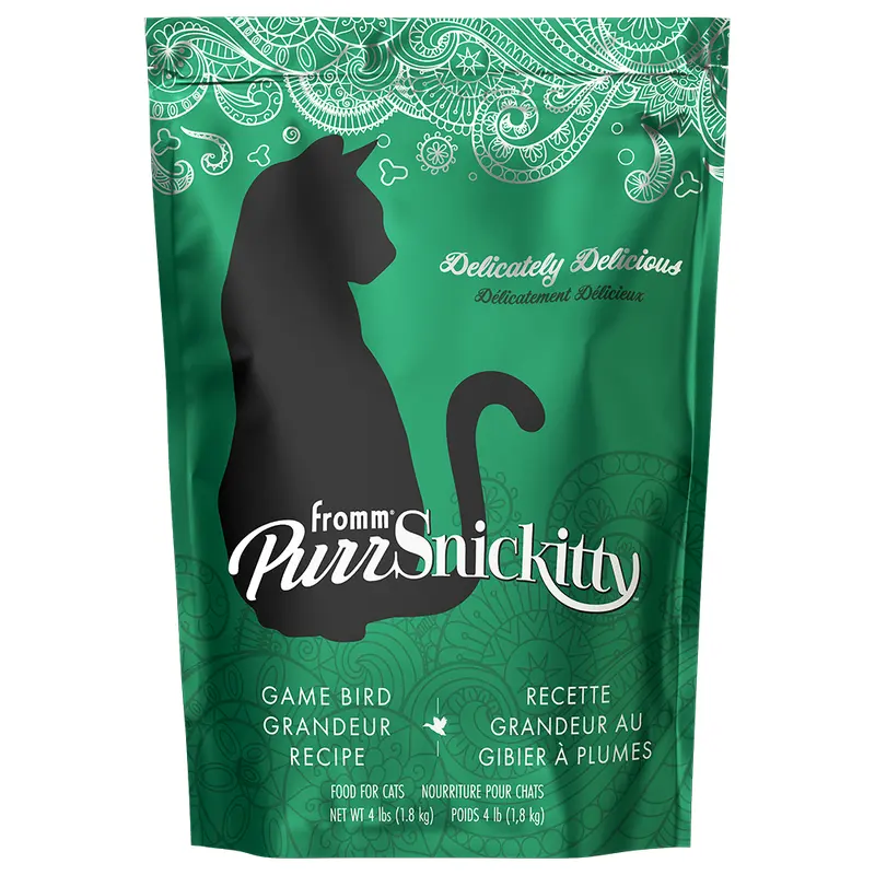 Fromm PurrSnickitty Dry Cat Food - Gamebird Grandeur - 4lb Bag