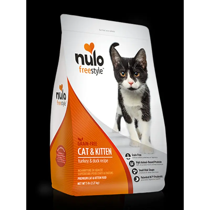 Nulo FreeStyle Grain Free Turkey & Duck Cat & Kitten Food 5lb