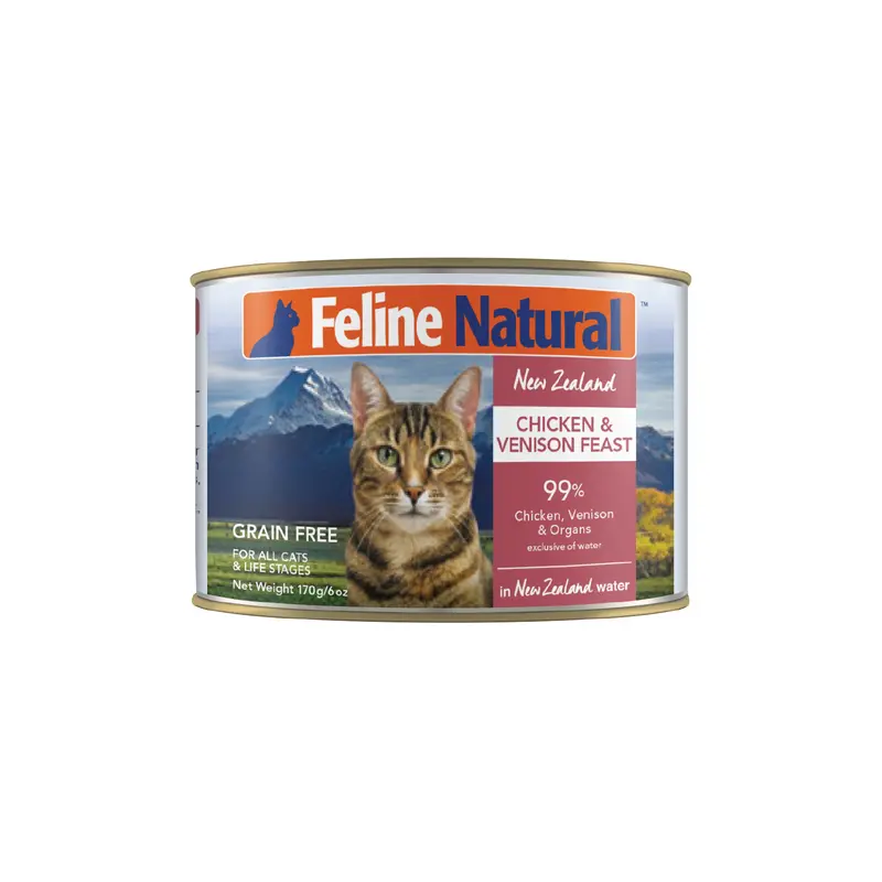 Feline Natural Chicken & Venison Feast
