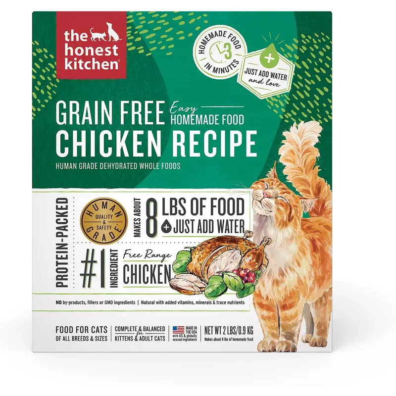 Honest Kitchen Cat Dehydrated Grain-Free Chicken Recipe