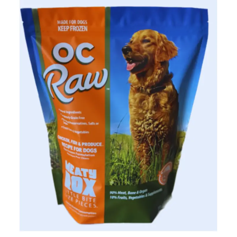 OC Raw Dog Chicken, Fish & Produce