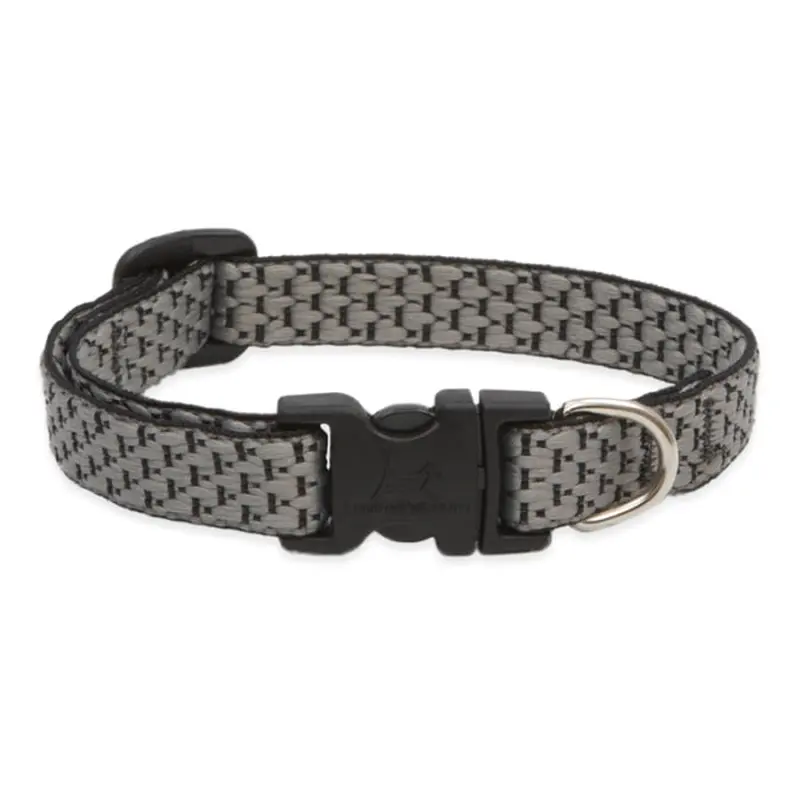 Lupine Pet Dog 1 In Wide 12-20 In Adjustable Collar Eco Granite