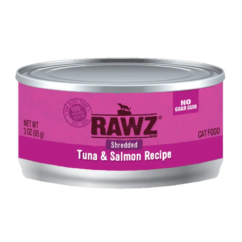 Rawz Shreds Cat Food   5.5oz Salmon and Tuna
