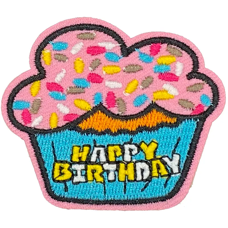 Happy Birthday Cupcake - Patch