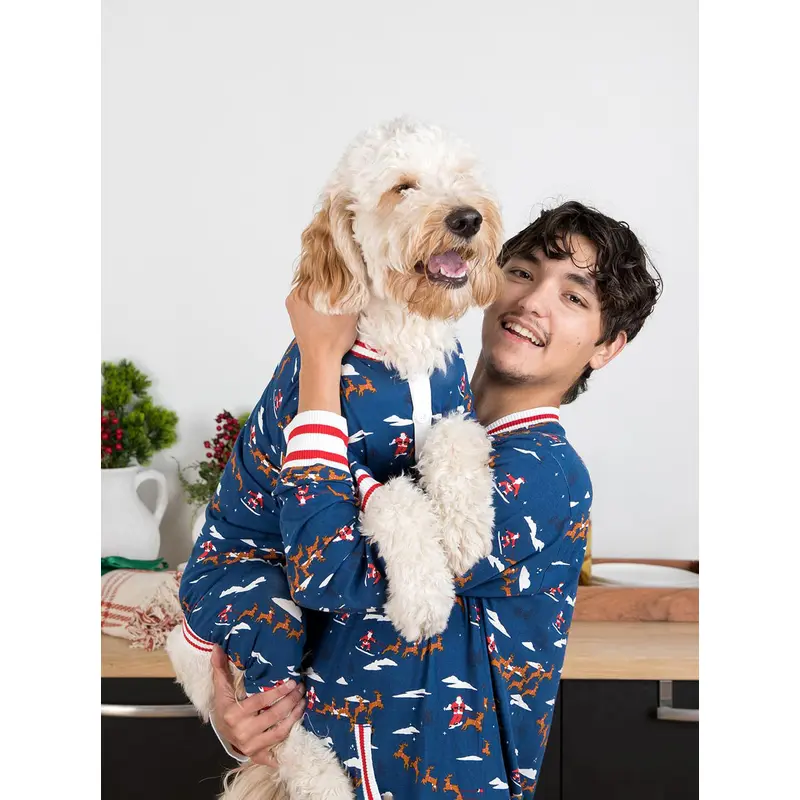 Santa Sleighs Pajama