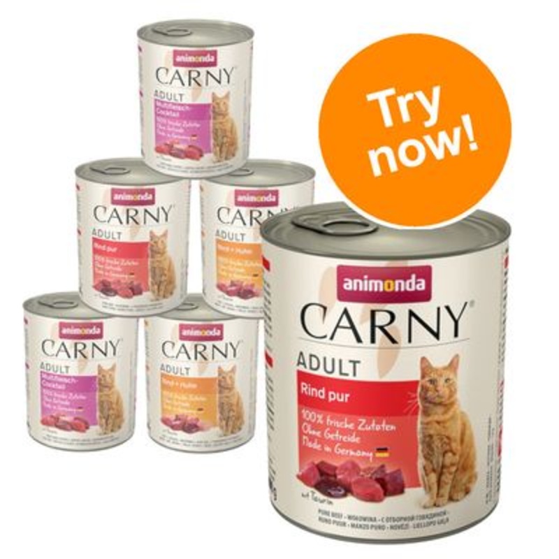 animonda Carny Adult Mixed Trial Pack 6 x 800g