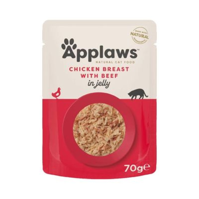Applaws Pouches Cat Food in Jelly 16 x 70g